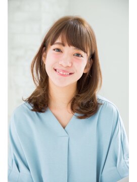 ジョエミバイアンアミ(joemi by Un ami) joemi 3Dカラージグザグバングノットヘアヘルシーレイヤー 花野