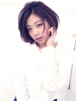 ビューイースト 亀戸 錦糸町(VIEW EAST)&nbsp;前髪長めの前下がりボブ センシュアルショート