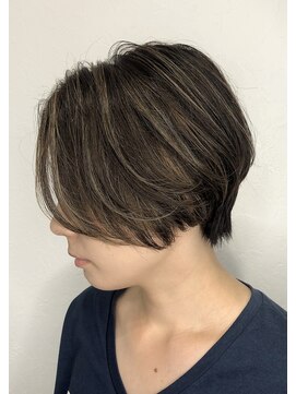 バベル(BABEL Hair Design) 【BABEL】ハイライトカラー///ショートスタイル@大生真吾