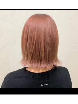 ホフ 大阪心斎橋店(F.O.F) イルミナカラー×ピンクカラー【ホフ/大阪/心斎橋/難波】