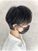 マッシュショート【赤荻】