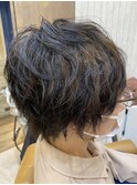 レディースハンサムショートヘア♪ナチュラルかわいいパーマ