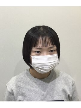 ヘアーコレクトニコ(hair collect nico) 眉上バング/シースルーバング/ぱつんとボブ