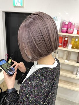 ジゼル(gisele) (小山)パープルピンクグレージュ