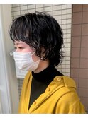 ラフウルフパーマ
