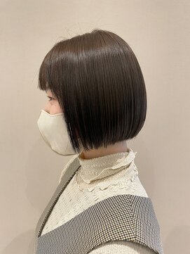 ルシードスタイルサワ(LUCIDO STYLE sawa) 20代30代40代小顔切りっぱなし大人ボブ艶カラー