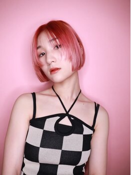 ルーヘア(Rooo HAIR)の写真/【茜部】インナーカラーやハイライトなどワクワクするデザインカラーを豊富にご提案♪#髪質改善#韓国風