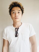 サル 代官山(SAL)&nbsp;【SAL】Free hand bleach short＊菅原誠＊