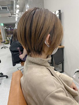 ジオ 国分寺(the O's) 黒髪/前髪パーマ/グレーベージュ/レイヤーロング/インナーカラー