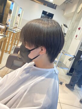 ロハスバイケンジ(LOHAS by KENJE) 刈り上げないマッシュ×シースルー