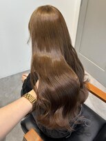 フォルテ 表参道店(FORTE) ニュアンスカラーグレーベージュレイヤーカットオリーブベージュ