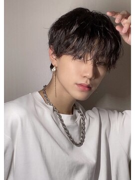 イオエ 心斎橋(ioe) ナチュラルマッシュ【韓国メンズアイドルヘア】