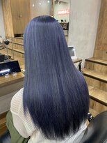 アンジェリカ 天理店(ANGELICA)&nbsp;ブリーチ必須ネイビーブルーカラーangelica天理店【川崎優太】