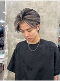 波巻きツイストスパイラルパーマ/フェザーパーマ/眉毛/メンズ
