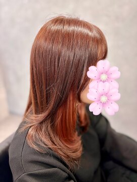 ネウィ 所沢(newi) ここが魅力☆ピンクのインナーカラー