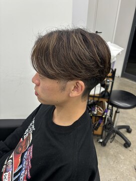 ラッドバイプティパ(rad...by petit-pas) ニュアンスパーマ/水戸/メンズ/センターパート/カルマパーマ