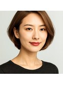 【monde】ナチュラルショートスタイル／前髪なしショート