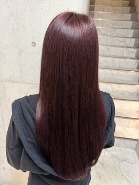 ルノン フィージュ(LUNON fieju) 黒髪クラゲヘアーオリーブグレー小顔ココアベージュ