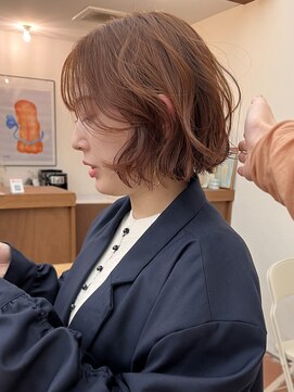 パークレーン アイス イヴェン(park lane ICI yeven) ブリーチなし 秋オレンジブラウン オレンジベージュ/akari