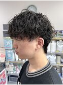 ☆波巻きパーマ/マッシュウルフ
