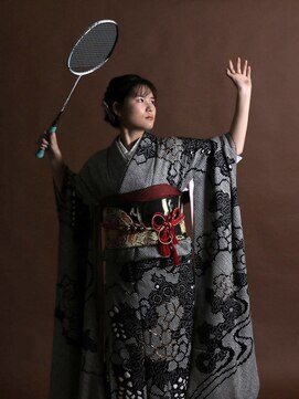 成人式ヘアセット、メイク、着付け