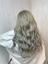 アオアクア 新越谷店(AO-AQUA)&nbsp;ハイトーンカラー/質感/ケアブリーチ/髪質改善/外国人風デザイン