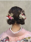 【ヘアセット】暗めカラー/グランマッシュ/鎌取/林愛華
