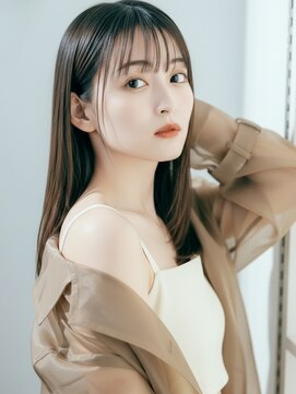 フレイムス ヘアアンドリラックス 吉川店(Frames hair&relax) 20代30代40代◎地毛風ストレート/縮毛矯正/シースルーバング吉川