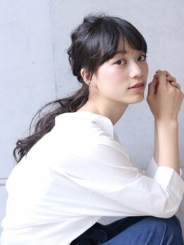 アンドヘアー 西葛西(&-HAIR)の写真/【西葛西駅1分】じっくりカウンセリング×《&-HAIR》骨格補正小顔カットで褒められスタイルへ。