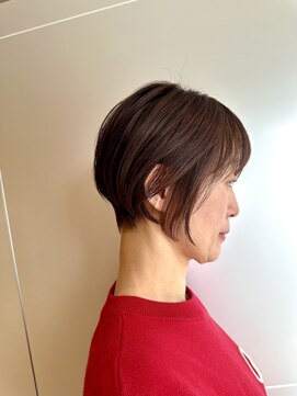 リノア 鵠沼海岸(LINOA) ダークアッシュ/似合わせカット/ミディアムレイヤー