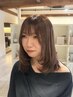 【Rio指名】再来の方限定◎カット+カラー+艶☆Tr