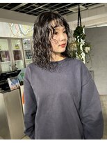 マトペ&nbsp;ボブレイヤーパーマ　プードルパーマ