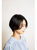 40代50代ショートヘア/白髪ぼかし/白髪染め/リタッチ/仙川