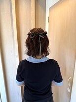 ニーノ(Nino)&nbsp;ねじりハーフアップ