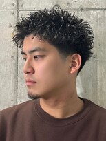 ドアベルメンズ(Door Bell Men’s) スパイキーショート×パーマ