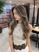 リーチェ(ReCHE by CAPA(旧：CAPA茅ヶ崎店）)&nbsp;ハイライトレイヤーカットダークパープル夏ミルクブラウン39
