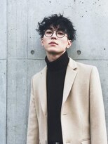 メンズ　寝癖風パーマスタイル　《Belle原宿》