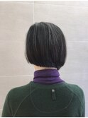 アシンメトリーボブ　石黒聡子