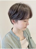 【THE OSCAR印南  】透明感ナチュラルアッシュ/クールショート