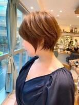 ロンド パルティール 大宮(Lond partir)&nbsp;【石田勇士郎】インナーカラー髪質改善厚めバングスリークボブ