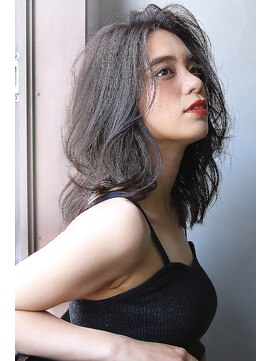 ブラン 広島八丁堀(Blanc) 【Blanc/広島八丁堀】アッシュブラウン_外ハネボブ_ラベージュse