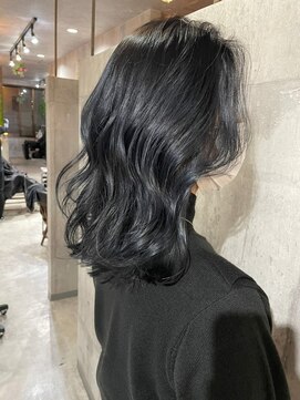 ペタリン(Petarin) 暗染め×就活対応×アディクシーカラー→黒染不使用