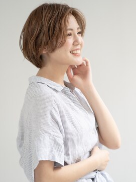 ルクスドレ 新宿(Luxe doree') くびれヘア/アースカラー/地毛風カラー/大人ヘルシー[新宿駅]