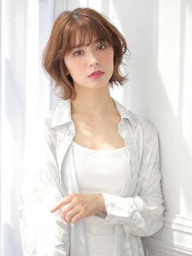 プリムワークス hair&nail Prime works 外ハネ大人ボブ