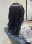 暗髪カラー