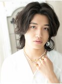 かき上げバングのエアリー感！脱力系レイヤーミディb与野