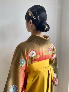 ケーオーエスピンク(K O S pink) ツヤ髪タイトシニヨン