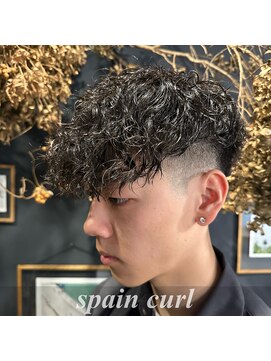 ヘアメイクランタン (Hair Make LANTERN) 【スペインカール】メンズパーマ #京都#山科#椥辻