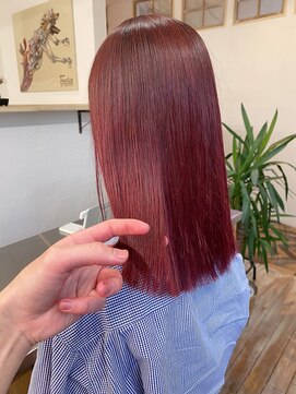 トラッキンアップザパス(TRUCKIN UP THE PATH) 赤カラー