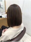 【美髪マイスターAIRI】髪質改善ストレート×肩上ボブ